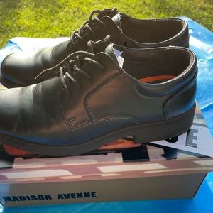 Maddison Avenue Black Dress shoes, men’s size 7. Worn once